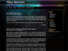 Tablet Screenshot of benonis.net